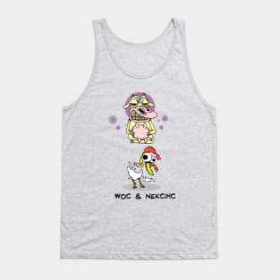 woc & nekcihc Tank Top